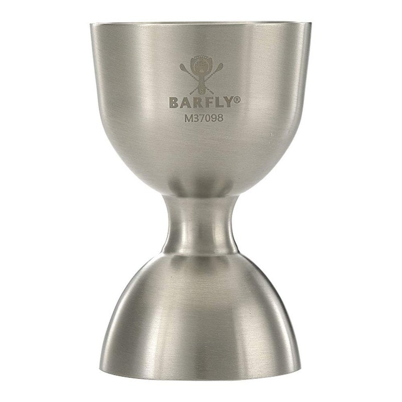 Barfly M37098 Heavy-Duty Straight Rim Bell Jigger, 25 ml x 50 ml, Stainless Steel - Image 1